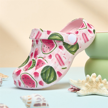 Παιδικά παπούτσια Cave για κορίτσια Crossborder, ελαφριά, αντιολισθητικά, τρισδιάστατα τυπωμένα σανδάλια και παντόφλες θαλάσσης εσωτερικού χώρου, σετ