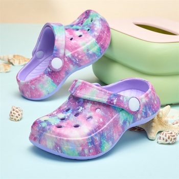 Παιδικά παπούτσια Cave για κορίτσια Crossborder, ελαφριά, αντιολισθητικά, τρισδιάστατα τυπωμένα σανδάλια και παντόφλες θαλάσσης εσωτερικού χώρου, σετ