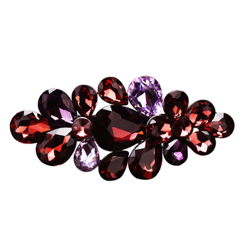 Фиби за коса, аксесоари за коса за възрастни, дамска коса, южнокорейска елегантна щипка за горна част, проста щипка за майка, шапка, декорация с кристали и пролетна фиба за коса