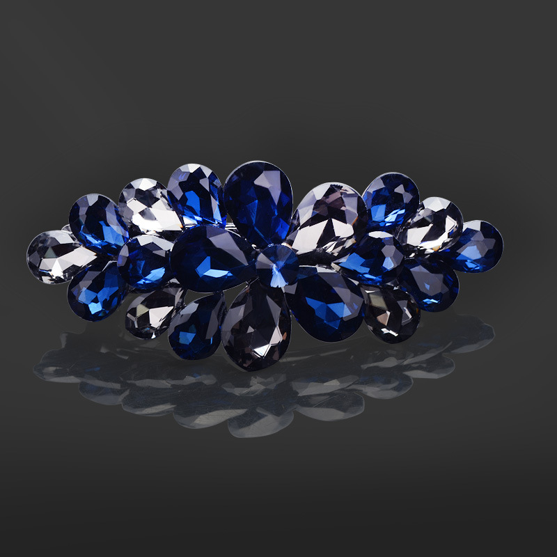 Фиби за коса, аксесоари за коса за възрастни, дамска коса, южнокорейска елегантна щипка за горна част, проста щипка за майка, шапка, декорация с кристали и пролетна фиба за коса