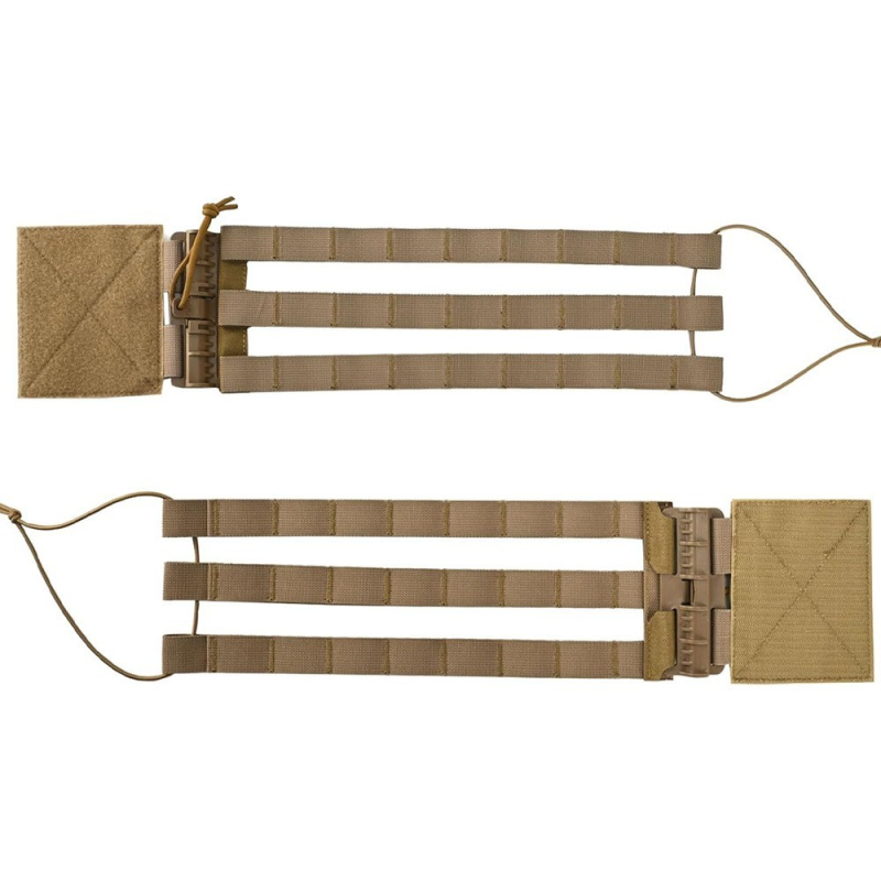 FCSK Vestă tactică cu eliberare rapidă, panou de vestă, modul de conversie pentru expansiune, cataramă cu eliberare rapidă montată pe piept, etanșare cu eliberare rapidă a taliei