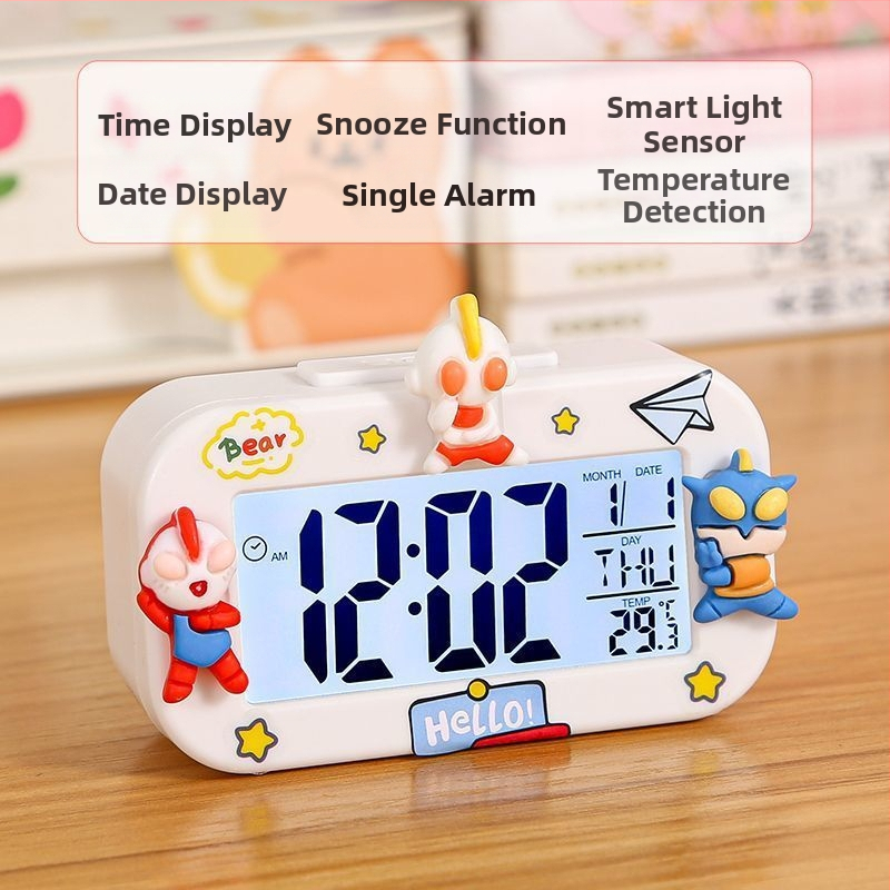 Kuromi Sanrio miniäratuskell õpilastele, uus lastepäeva tüdrukutele, armas ühiselamu eriline äratuskell