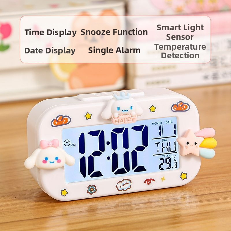 Kuromi Sanrio miniäratuskell õpilastele, uus lastepäeva tüdrukutele, armas ühiselamu eriline äratuskell