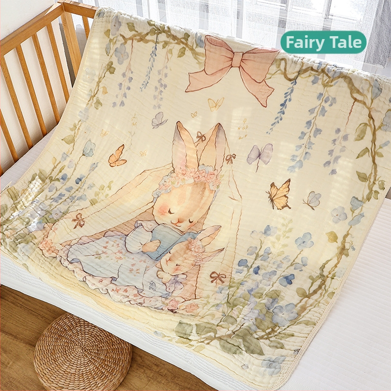 Vastsündinud marli vannirätik, kuuekihiline bambusest puuvillane beebitekk, nelja aastaaja universaalne suur imav beebirätik