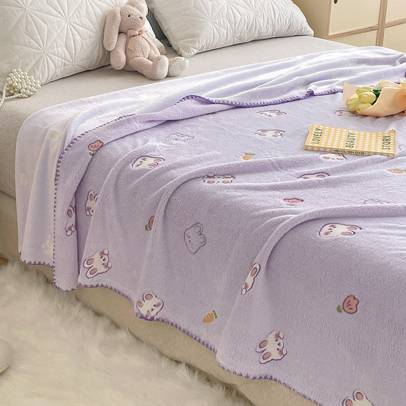Z1L Naujas debesies pūkuotas antklodė pavasariui ir rudeniui Aukšto bloko antklodė Nap Office Animacinių filmukų antklodė kūdikiui Plona tuščia