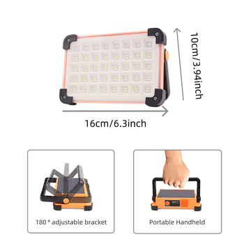 Nešiojama tarpvalstybinė saulės įkraunama lempa, namų lauko sodo lempa, daugiafunkcis avarinis apšvietimas, kempingo naktinio turgaus artefaktas