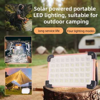 Nešiojama tarpvalstybinė saulės įkraunama lempa, namų lauko sodo lempa, daugiafunkcis avarinis apšvietimas, kempingo naktinio turgaus artefaktas