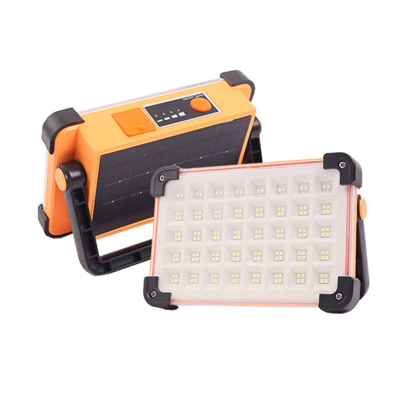 Nešiojama tarpvalstybinė saulės įkraunama lempa, namų lauko sodo lempa, daugiafunkcis avarinis apšvietimas, kempingo naktinio turgaus artefaktas