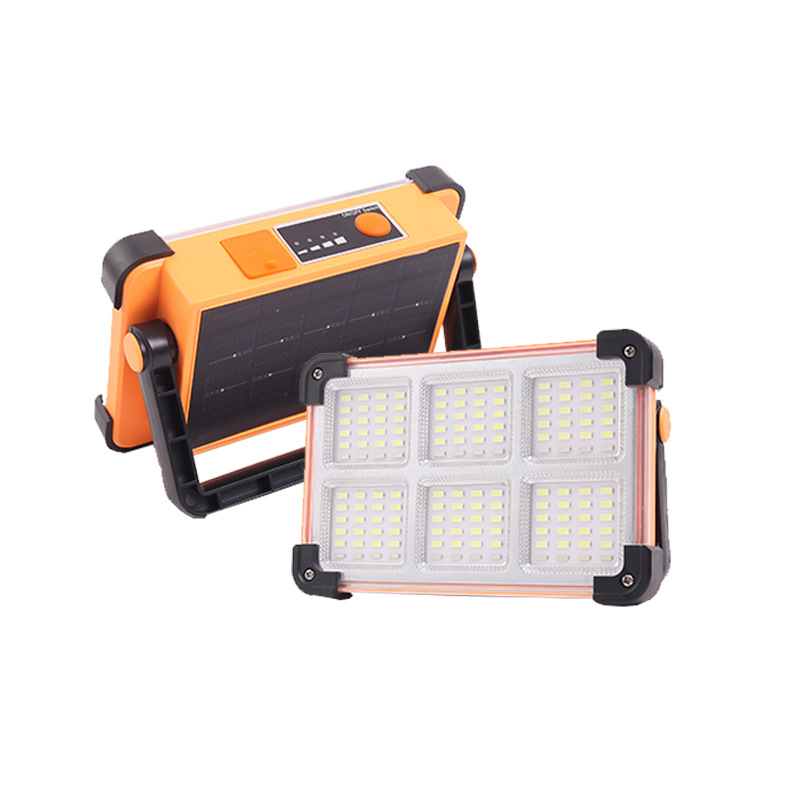 Nešiojama tarpvalstybinė saulės įkraunama lempa, namų lauko sodo lempa, daugiafunkcis avarinis apšvietimas, kempingo naktinio turgaus artefaktas