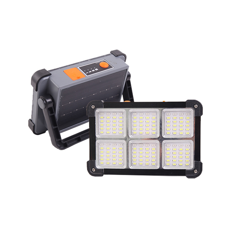 Nešiojama tarpvalstybinė saulės įkraunama lempa, namų lauko sodo lempa, daugiafunkcis avarinis apšvietimas, kempingo naktinio turgaus artefaktas