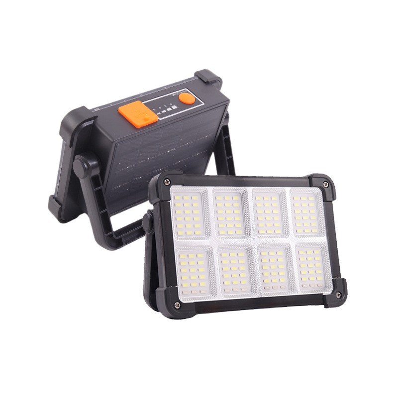 Nešiojama tarpvalstybinė saulės įkraunama lempa, namų lauko sodo lempa, daugiafunkcis avarinis apšvietimas, kempingo naktinio turgaus artefaktas