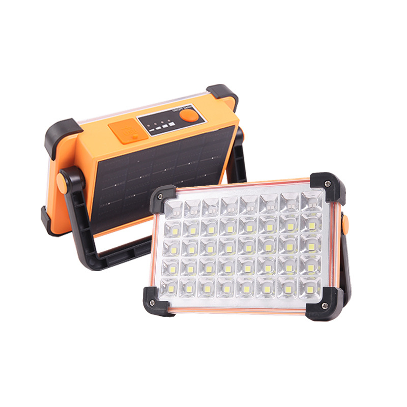 Nešiojama tarpvalstybinė saulės įkraunama lempa, namų lauko sodo lempa, daugiafunkcis avarinis apšvietimas, kempingo naktinio turgaus artefaktas