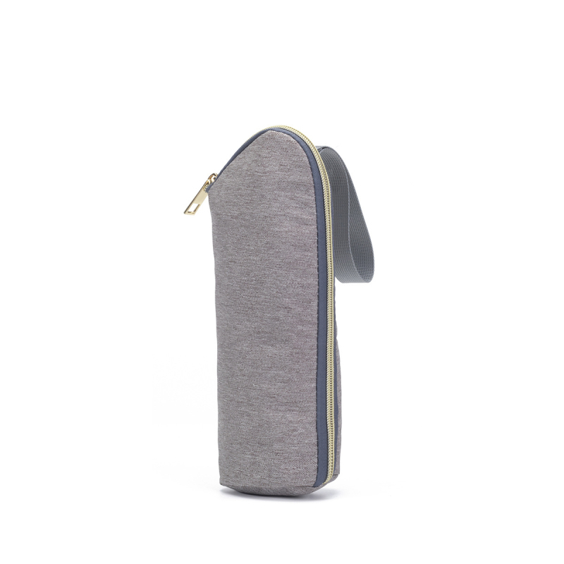 Чанта за бутилка за мама, кука, лесна за излизане, термоизолационна чанта за бутилка, закачена за бебешка кола, термоизолационна чанта за бутилка