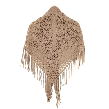 Euroopa ja Ameerika uus kootud tutiga kolmnurkne rätik kevad-suvi sügis õõnes kunstiline laisk stiilis kootud kardigan välisrätik