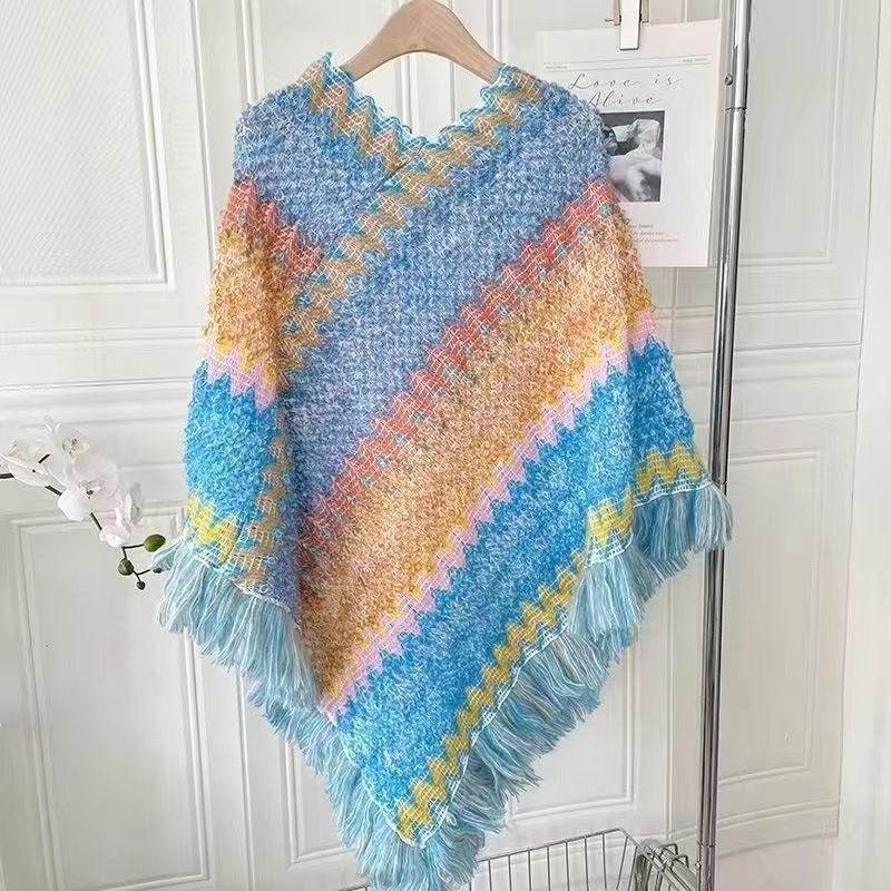 Novi šal u etničkom stilu za žene iz 2025., putna odjeća, ženski putni ogrtač, šal, rt i šal za Xinjiang