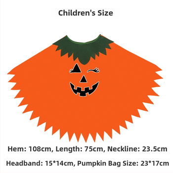 Halloweeni kostüüm helendav täiskasvanud lastele kõrvitsasaia sall kõrvitsamüts ülikond neem koolipeo riietus