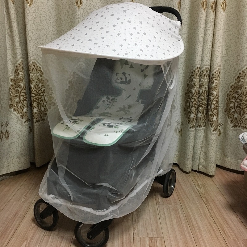 Copertină cu LED-uri, copertină pentru cărucior de bebeluși, copertină pentru gadgeturi, acoperire solară