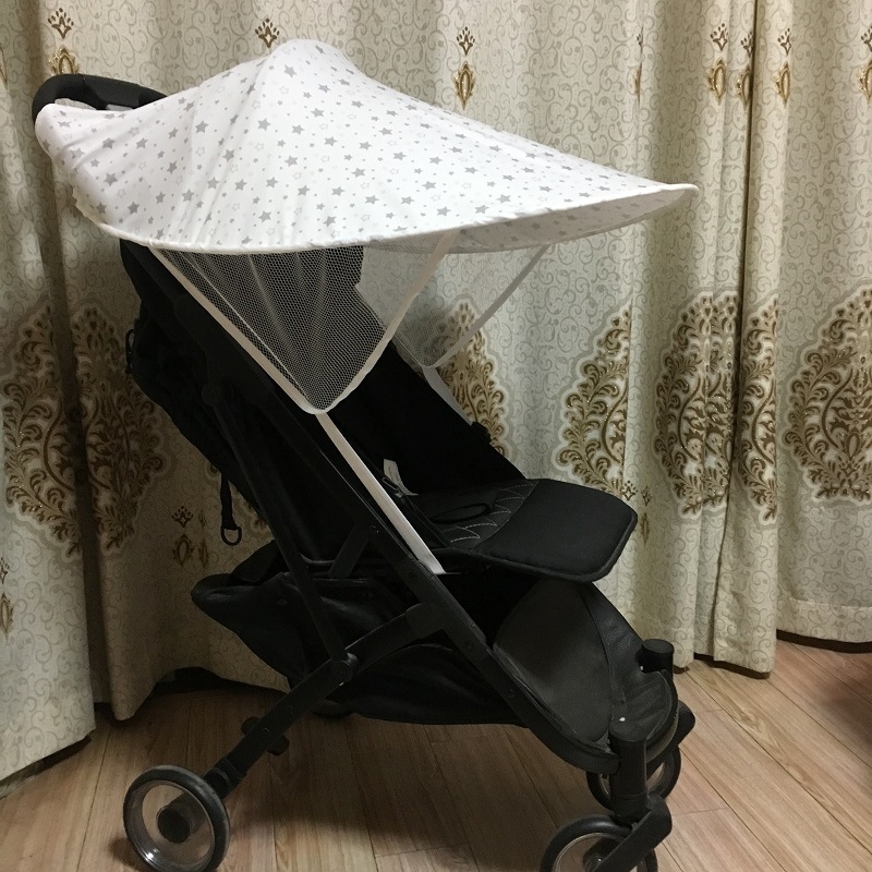 Copertină cu LED-uri, copertină pentru cărucior de bebeluși, copertină pentru gadgeturi, acoperire solară