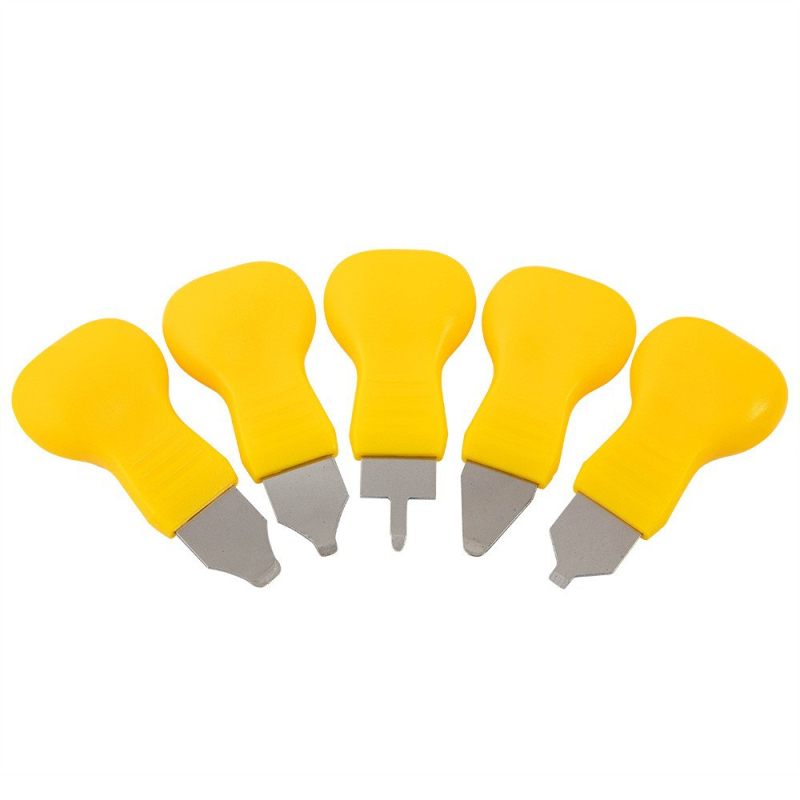 Majapidamises kasutatavad kellaparandustööriistad, kellakorpuse eemaldaja, kellaparandustööriistad, kellatarvikud, 5-osaline komplekt