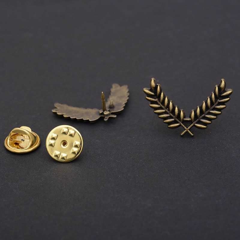 Elegantiška korėjietiško stiliaus retro tuščiavidurė metalinė vyriška ir moteriška apykaklės sagtis, marškinių apykaklės segtukas, suknelės apykaklės segtukas, marškinių apykaklės sagtis