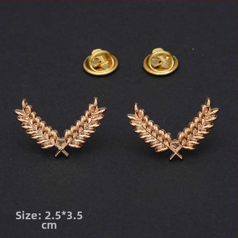 Eleganta korejiešu stila retro doba metāla vīriešu un sieviešu apkakles sprādzes krekla apkakles klipsis kleitas apkakles apkakles adatas krekla apkakles sprādze