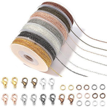 Piiriülene Amazoni lameda pressiga O-ketiga värvi säilitav kattega ristketi isetehtud rangluuketiga käevõru hulgimüük