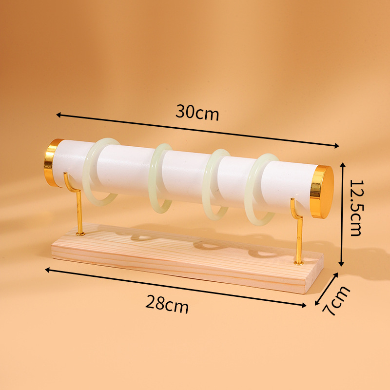 Veleprodaja nakita, stalak za narukvice, zlatni troslojni stalak za satove, stalak za narukvice, pult za nakit, stalak za rekvizite za noćnu tržnicu