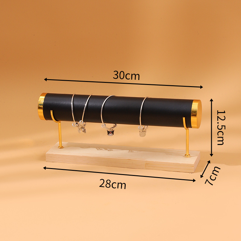 Veleprodaja nakita, stalak za narukvice, zlatni troslojni stalak za satove, stalak za narukvice, pult za nakit, stalak za rekvizite za noćnu tržnicu