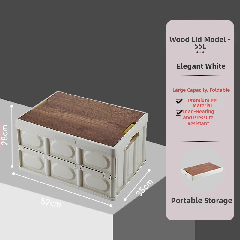 Кутия за съхранение на кола, багажник на кола, сгъваема кутия за съхранение на открито, основни консумативи в колата, горещ продукт през граница