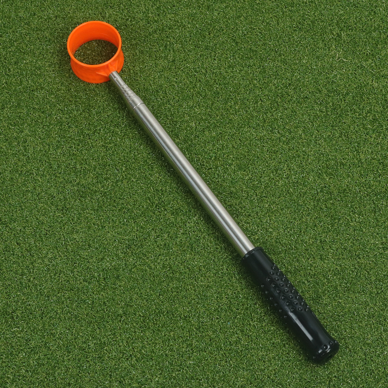 Novi golf trapper, prijenosni antenski štap od nehrđajućeg čelika s glavom, pribor za golf terene