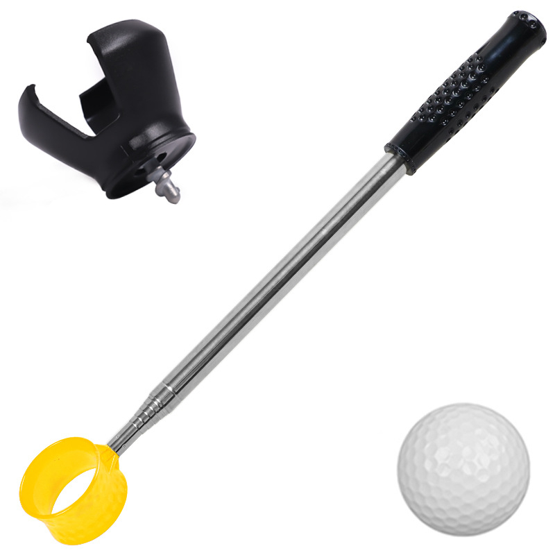 Novi golf trapper, prijenosni antenski štap od nehrđajućeg čelika s glavom, pribor za golf terene