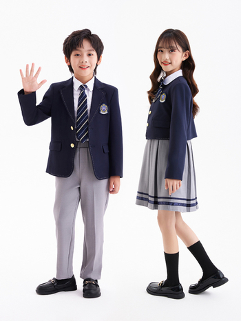 Σετ παιδικών ρούχων για αγόρια και κορίτσια, Φθινόπωρο και Χειμώνας, Μακρυμάνικο μπουφάν, Παντελόνι, Στολή τάξης, Σχολική στολή, Στολή νηπιαγωγείου, Βρετανικού τύπου