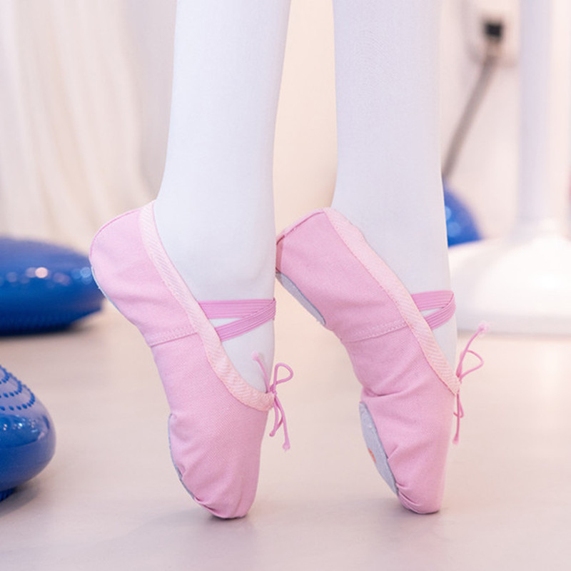 Atzīmes pārbaudes deju apavi pieaugušajiem bērniem vīriešu un sieviešu baleta apavi ar mīkstu zoli un bez ādas purngalu deju apavi vingrošanai jogai