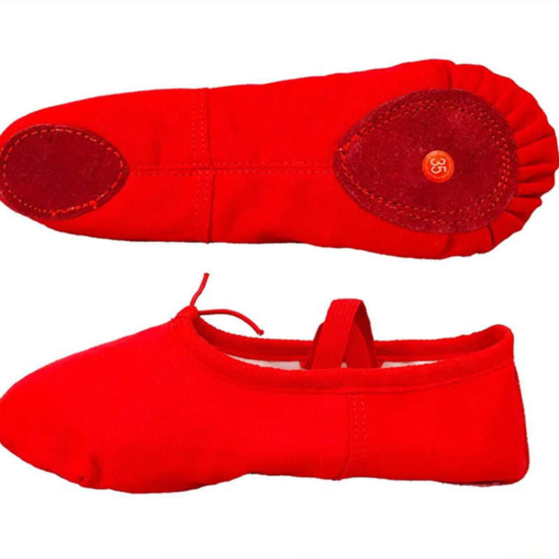 Atzīmes pārbaudes deju apavi pieaugušajiem bērniem vīriešu un sieviešu baleta apavi ar mīkstu zoli un bez ādas purngalu deju apavi vingrošanai jogai