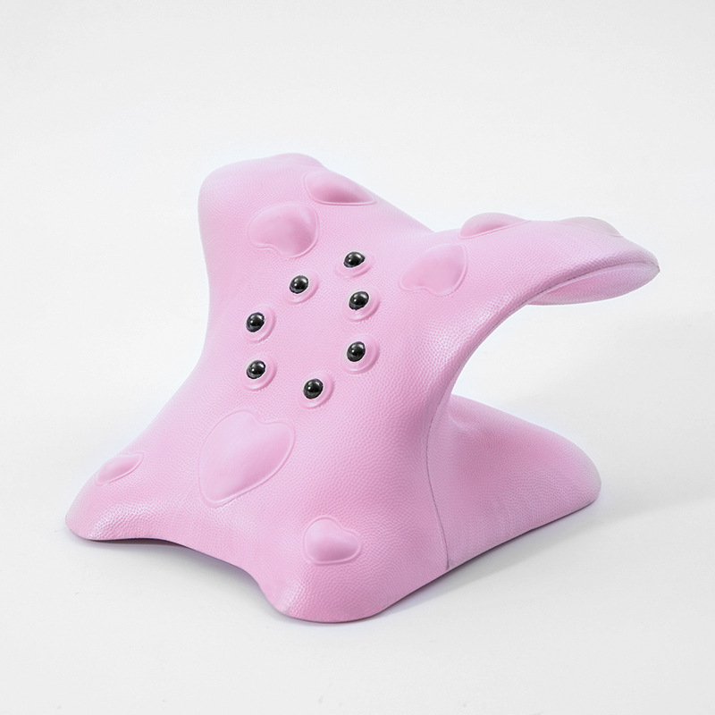 Kaklo stuburo masažo pagalvė, akupresūros pagalvė, traukos „Fugui“ maišelis, ortopedinis aparatas, stuburo ir kaklo masažuoklis, galvos, pečių ir kaklo masažuoklis.