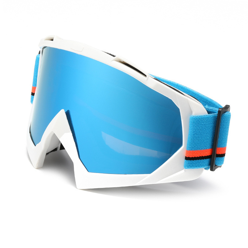 Nauji, tarpvalstybiniai, tikrais filmais patobulinti slidinėjimo akiniai su apsauga nuo rasojimo, alpinizmo veidrodinė dėžutė, lauko sportiniai jojimo akiniai 3056