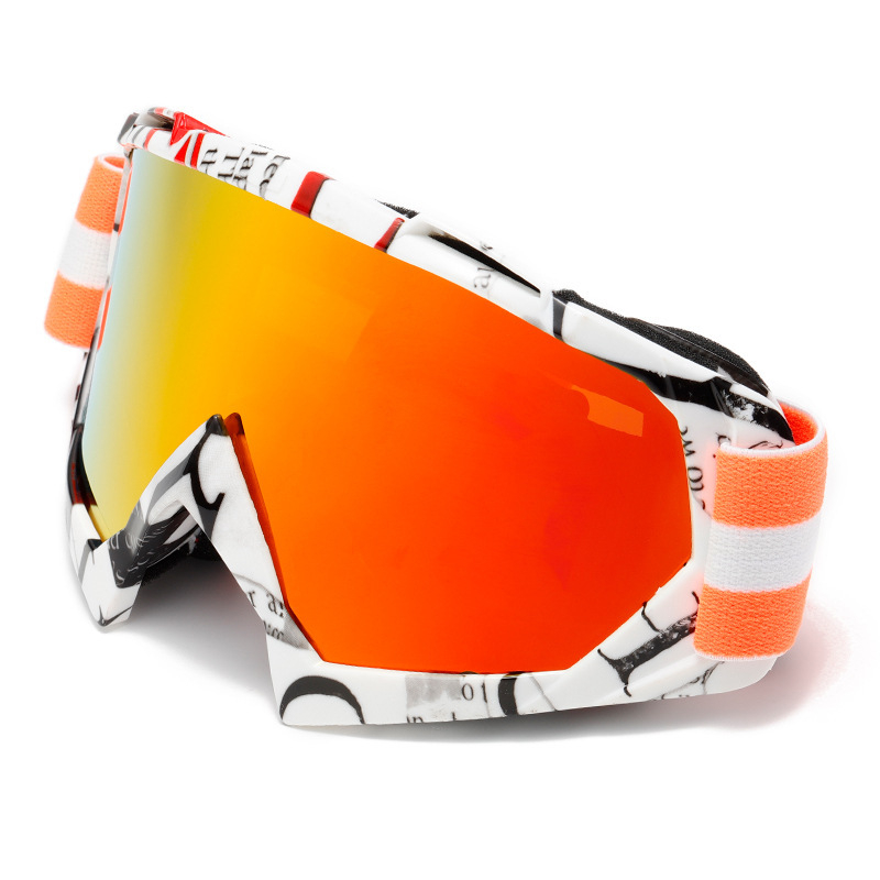 Nauji, tarpvalstybiniai, tikrais filmais patobulinti slidinėjimo akiniai su apsauga nuo rasojimo, alpinizmo veidrodinė dėžutė, lauko sportiniai jojimo akiniai 3056