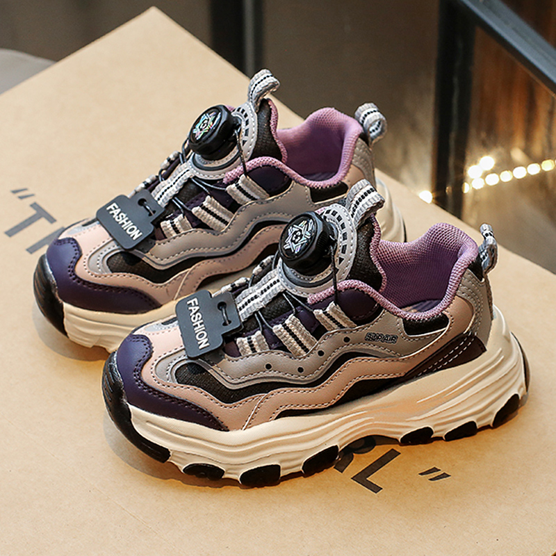 Pantofi sport pentru copii cu denumire comună, pantofi pentru fete, toamnă și iarnă, cu căptușeală din fleece, pantofi pentru copii, pantofi sport pentru tați pentru copii mari