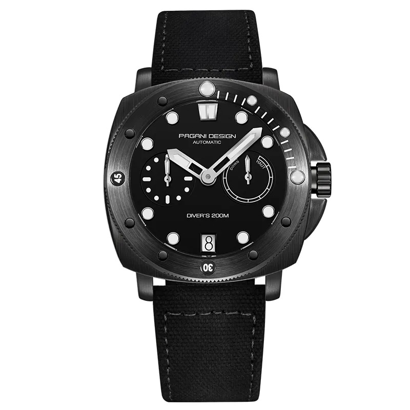 PAGANI DESIGN meeste automaatne mehaaniline veekindel helendav äriklassi meeste käekell 1767