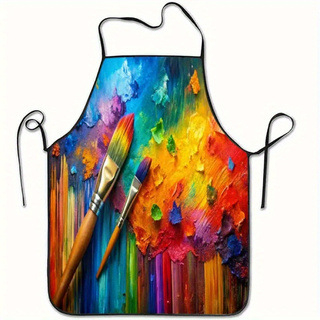 Új ujjatlan népszerű vízálló kötény 3D nyomtatott lerakódásgátló vízálló kötény munkaruhák export nagykereskedelem