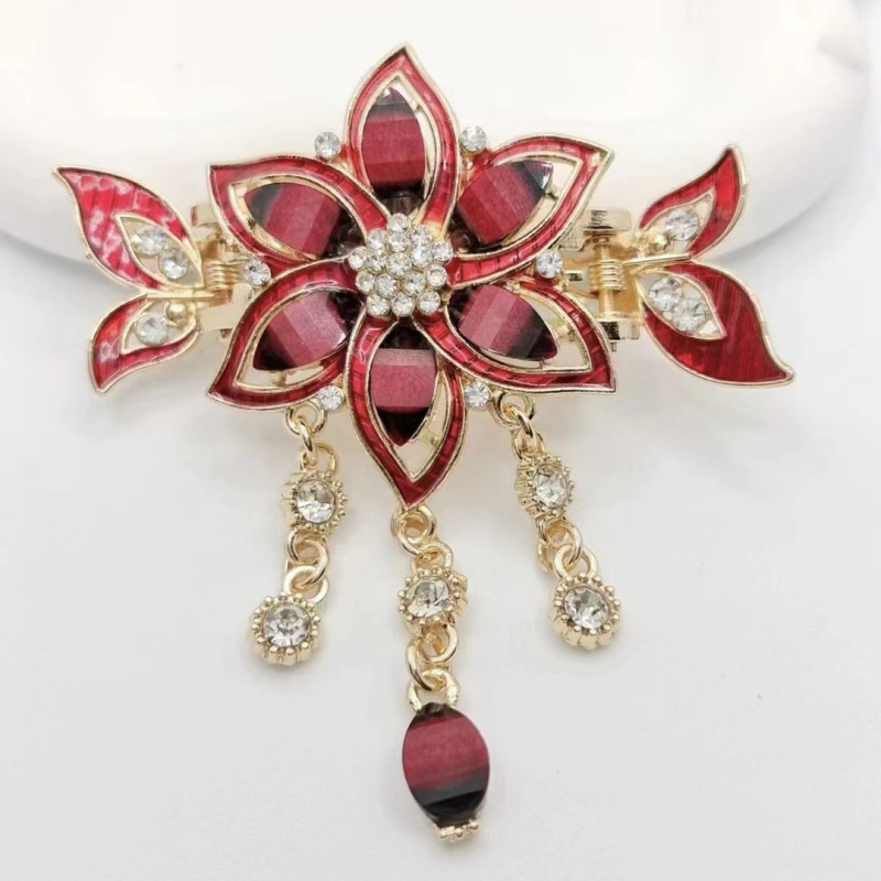 Kopča za kosu s dopaminskim leptirom u korejskom stilu, drevna kopča s resicama i rakom, nova elegantna ukosnica za kosu, kopča za kosu koja se uklapa u sve stilove