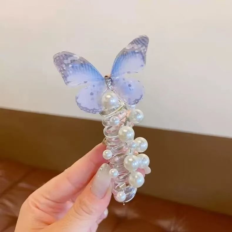 Gyermek Pillangó Gyöngy Telefonvonal Hajperec Lány Lány Lófarok Buborék Fonott Hajkötél Lány Hajpánt Sapkák