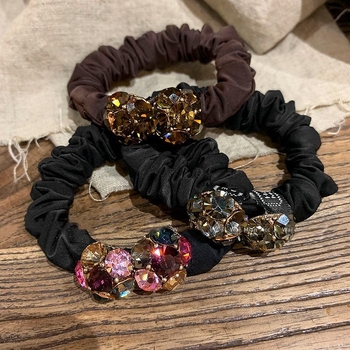 Korėjietiško stiliaus naujas, blizgus deimantinis peteliškės formos galvos virvelė, aukštos kokybės mergaitiška, elegantiška plaukų virvelė, lengvas, prabangus, karšto kamuoliuko plaukų žiedas