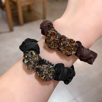 Korėjietiško stiliaus naujas, blizgus deimantinis peteliškės formos galvos virvelė, aukštos kokybės mergaitiška, elegantiška plaukų virvelė, lengvas, prabangus, karšto kamuoliuko plaukų žiedas