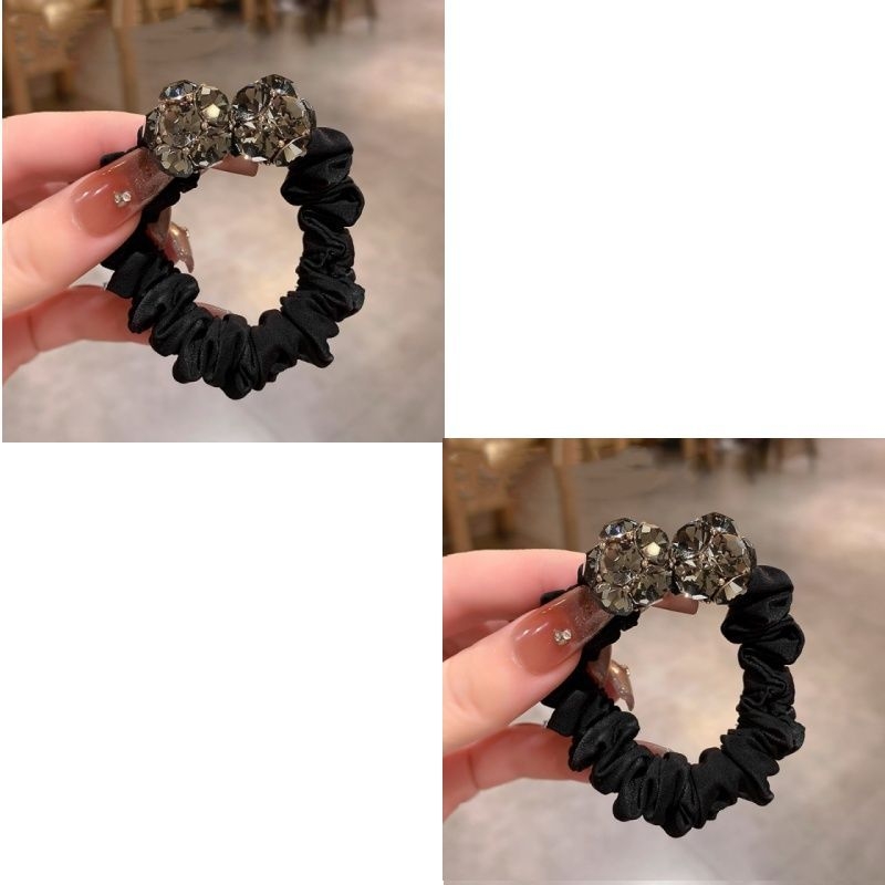 Korėjietiško stiliaus naujas, blizgus deimantinis peteliškės formos galvos virvelė, aukštos kokybės mergaitiška, elegantiška plaukų virvelė, lengvas, prabangus, karšto kamuoliuko plaukų žiedas