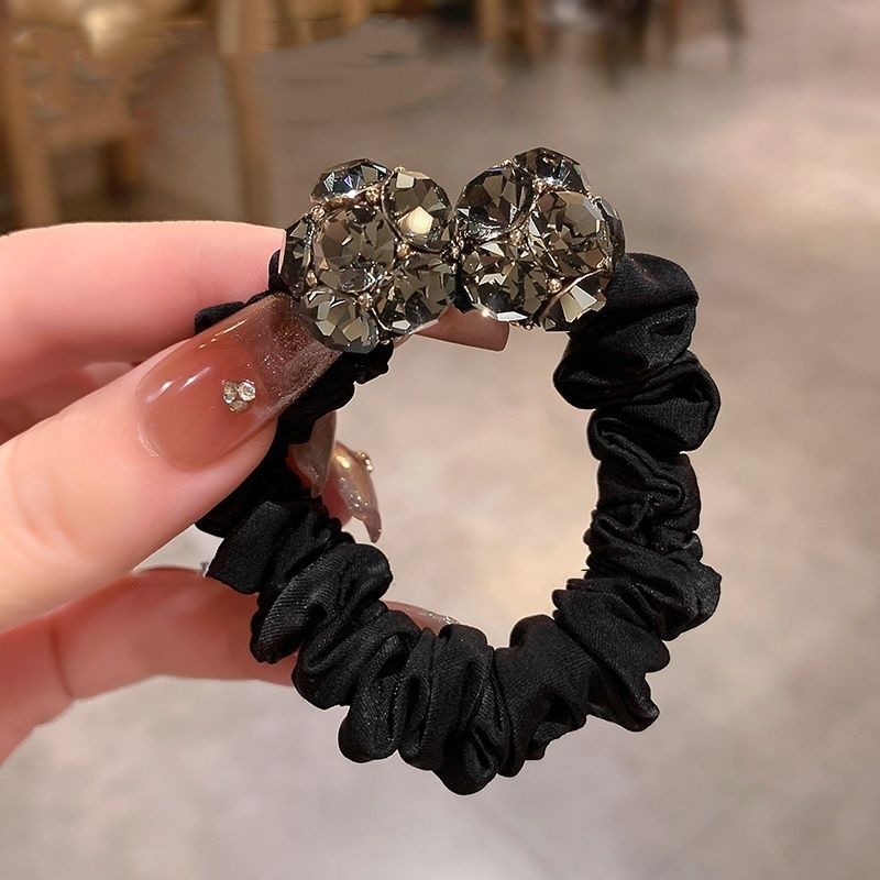 Korėjietiško stiliaus naujas, blizgus deimantinis peteliškės formos galvos virvelė, aukštos kokybės mergaitiška, elegantiška plaukų virvelė, lengvas, prabangus, karšto kamuoliuko plaukų žiedas