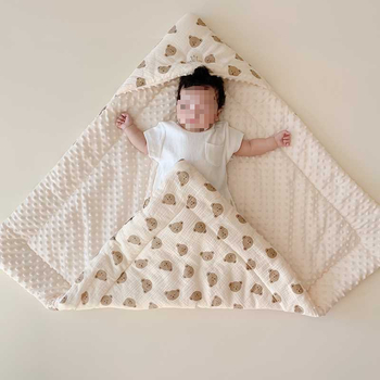 Sügis- ja talvine beebipakend, paksendatud vastsündinupakend, puhastest puuvillastest hernestest sametist, sünnitustoast väljakirjutamise pakk