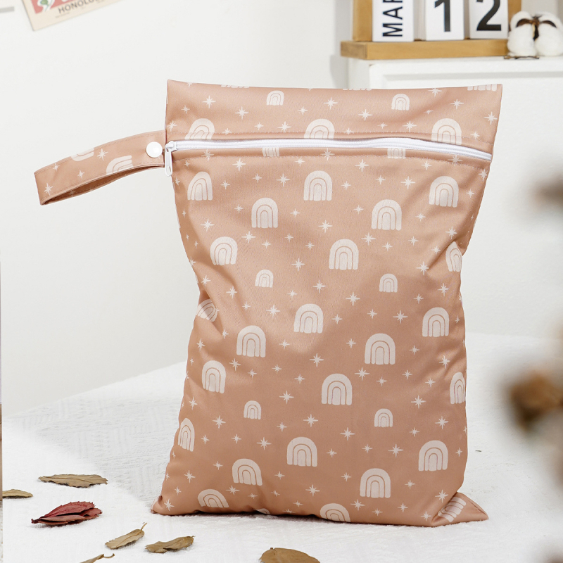 Prekogranična popularna višenamjenska torba za dječji krevetić sa strane, torba za pohranu pelena, vodootporna torba za pohranu mokre i suhe odjeće