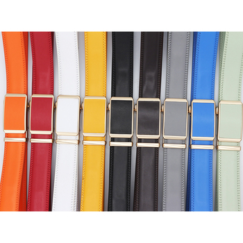 10-χρώμα αυθεντική ευρωπαϊκή και αμερικανική διασυνοριακή πολύχρωμη αυτόματη ζώνη με αγκράφα, επαγγελματική, casual, αυτόματη ζώνη με αγκράφα