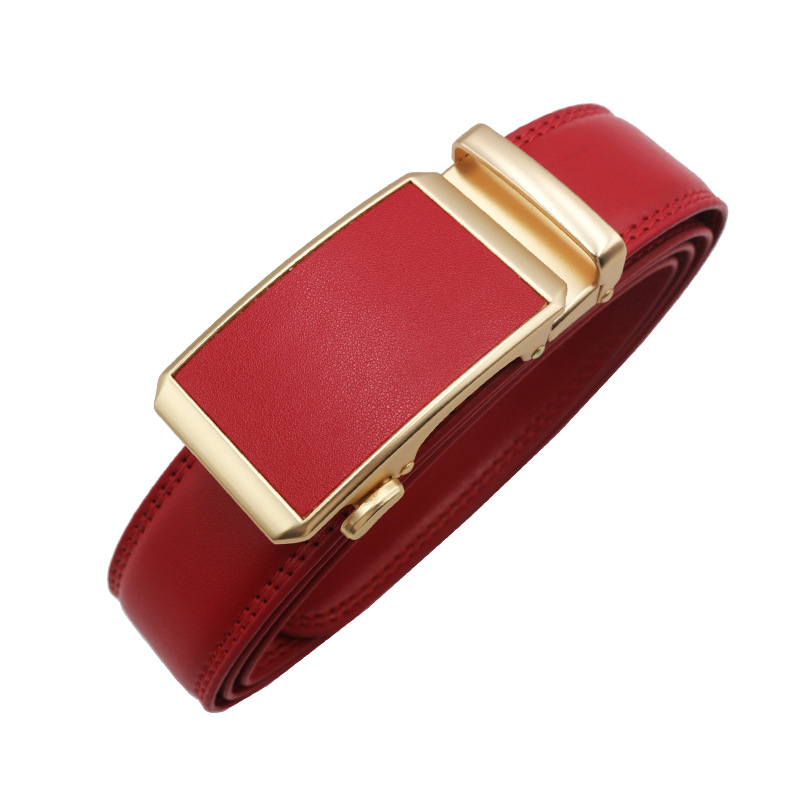 10-χρώμα αυθεντική ευρωπαϊκή και αμερικανική διασυνοριακή πολύχρωμη αυτόματη ζώνη με αγκράφα, επαγγελματική, casual, αυτόματη ζώνη με αγκράφα